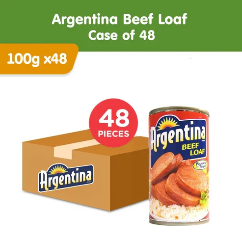 Argentina Beef Loaf Halal Certified - 100g x 48pcs