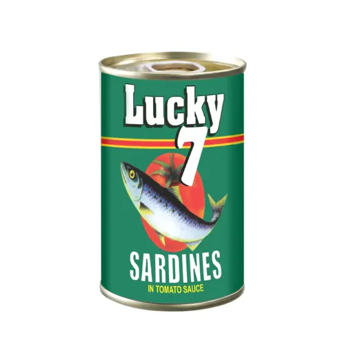 Lucky 7 Sardines in Tomato Sauce 155g x 100 cans