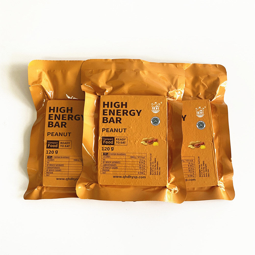 1 CASE - High Energy Bar (9 Boxes x 12pcs) - Exp. Date 2044 - PEANUT