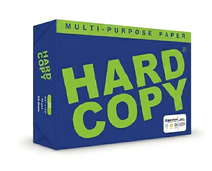 1 BOX HARD COPY Multi-purpose Paper SUB 24 80gsm 5 REAMS/BOX ( Short,Long , & A4)