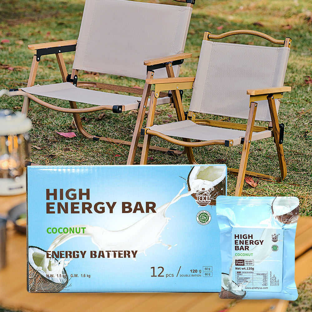 COCONUT High Energy Bar 120g x 12 pcs (1 Box) - Exp. Date 2044
