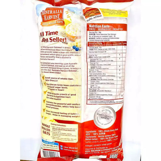 AUSTRALIA HARVEST Rolled Oats 1.2kg
