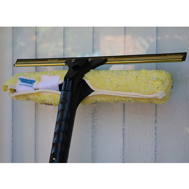 Rubbermaid Ettore Squeegee & Scrubber - S/S Backflip 18'' EXTENSION POLES FOR HIGH-REACH