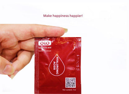 Bundle of 10 pcs - OLO Water Soluble LUBRICANT IN SACHETS - 10's x 7ml