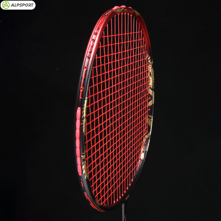 ALP SPORT 1pc QY 4U 100% T1100Full Carbon Fiber Badminton Racket Max 28lbs 680mm - ABYSSAL