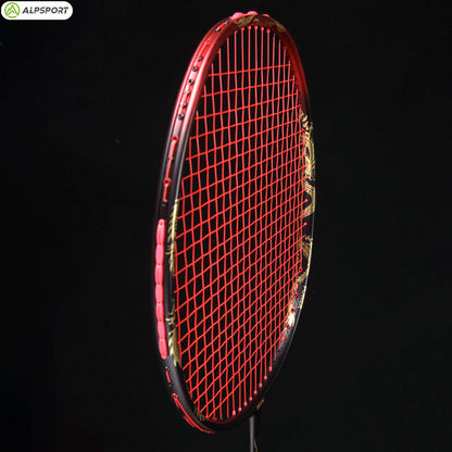 ALP SPORT 1pc QY 4U 100% T1100Full Carbon Fiber Badminton Racket Max 28lbs 680mm - ABYSSAL