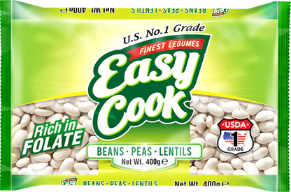 EASYCOOK GREAT NORTHERN BEANS 400G x 30