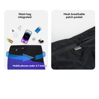 Aonijie  Running Shorts for Women - Black FW6197