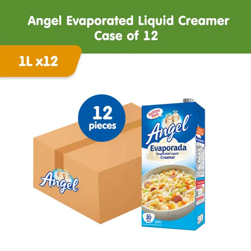 Angel Evaporated Liquid Creamer 1L x 12