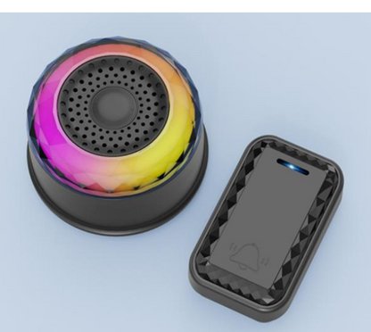 Smatrul WIRELESS DOOR BELL - BLACK 1 BUTTON / 1 RECEIVER
