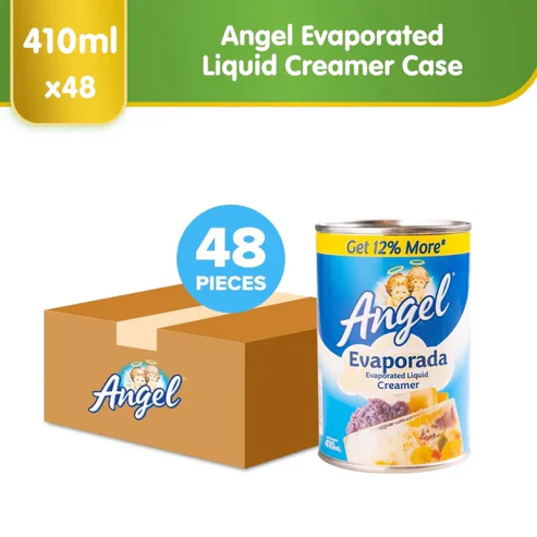 Angel Evaporated Liquid Creamer 410ml x 48
