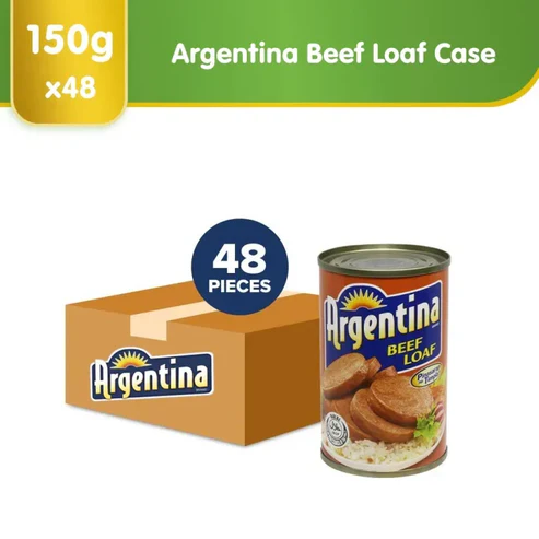Argentina Beef Loaf Halal Certified - 150g x 48pcs