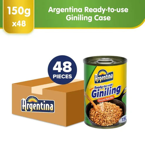 Argentina Ready-to-use Giniling Ground Pork Mix 150g x 48 - No Preservatives