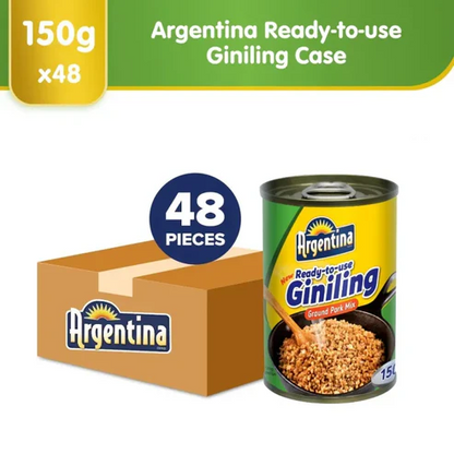 Argentina Ready-to-use Giniling Ground Pork Mix 150g x 48 - No Preservatives