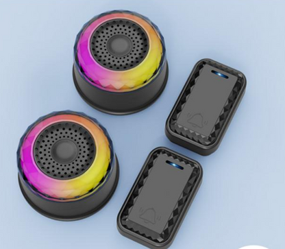 Smatrul WIRELESS DOOR BELL - Black 2 RECEIVER / 2 BUTTONS