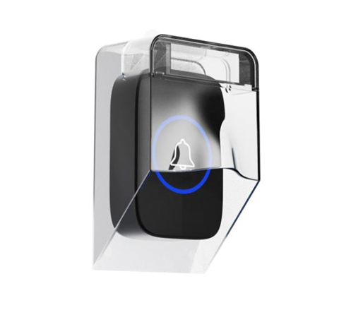 Waterproof Outdoor Cover for Home Door Wireless Doorbell - Transparent