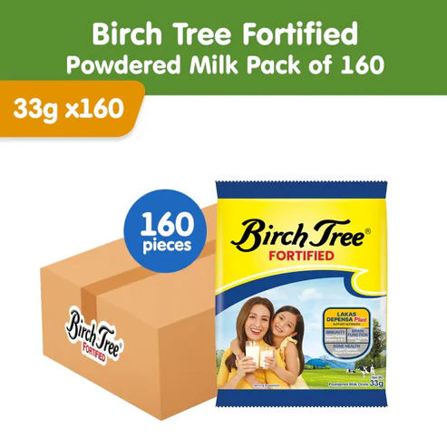 Birch Tree Fortified Powdered Milk 33g x 160 packs