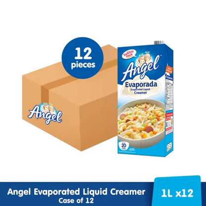 Angel Evaporated Liquid Creamer 1L x 12