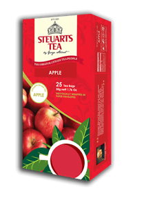 Steuarts apple flavor 25 tea bags