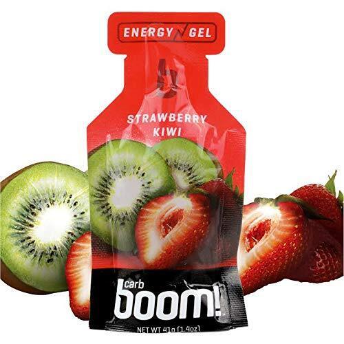 10 pcs Strawberry-Kiwi Carb Boom SINGLE SERVE Energy Gel Packet Sachet 41g - EXP DATE MAY 23, 2026
