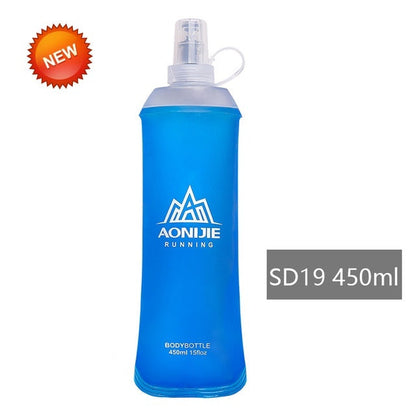 Aonijie Soft Flask Folding Water Bottle TPU - 450ml