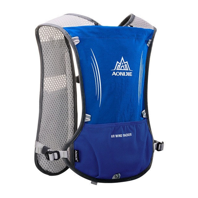 Aonijie Hydration Backpack Running Vest 5L - BLUE (Vest Only)