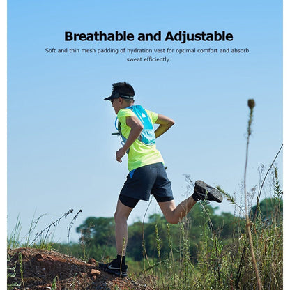 Aonijie Hydration Backpack Running Vest 5L - ORANGE (Vest Only)