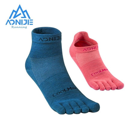 Aonijie COOL MAX TOE SOCKS - BLACK SMALL