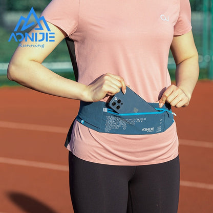 Aonijie Water Resistant RED RUNNING BELT