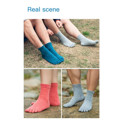 Aonijie MID CALF TOE SOCKS - PINK SMALL