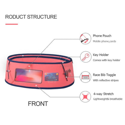 Aonijie Ultralight Running WAIST BELT - BLUE S/M