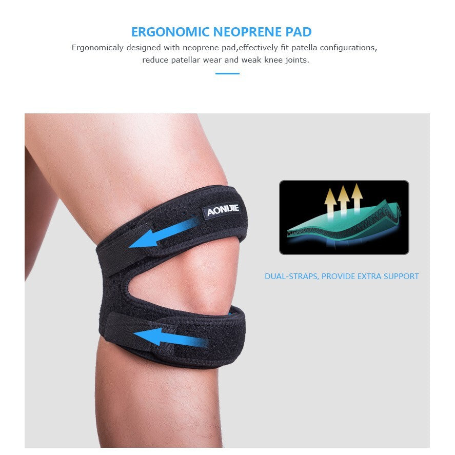Aonijie 4096 DUAL PATELLA KNEE STRAP