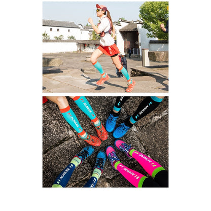 Aonijie CALF COMPRESSION LEG SLEEVES - BLACK MEDIUM