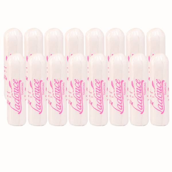 Ladouce Organic TAMPONS Normal 16 pcs 6-8 hours Protection (NON APPLICATOR TAMPONS)