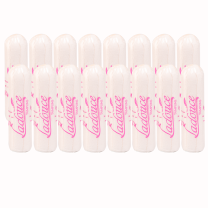 Ladouce Organic TAMPONS Normal 16 pcs 6-8 hours Protection (NON APPLICATOR TAMPONS)