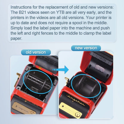 Niimbot B21 BLACK Label Printer 20-50mm Width