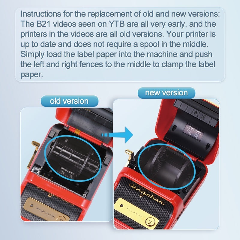 Niimbot B21 GREEN Label Printer 20-50mm Width