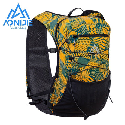 Aonijie Hydration Backpack Running Vest 12L - YELLOW S/M