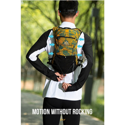 Aonijie Hydration Backpack Running Vest 12L - GREEN L/XL