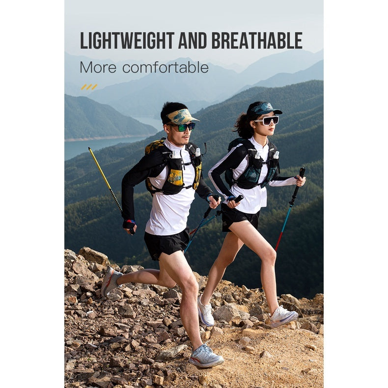 Aonijie Hydration Backpack Running Vest 12L - YELLOW S/M