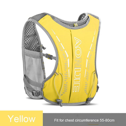 Aonijie Running Vest for Kids Hydration Backpack 5L - YELLOW (Vest Only)