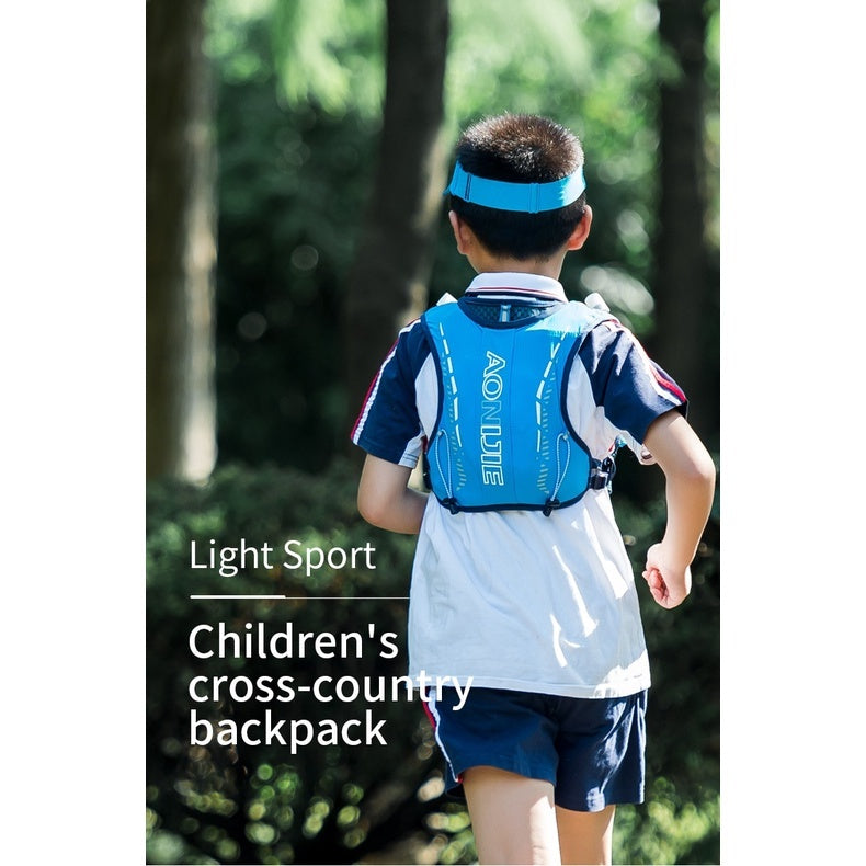 Aonijie Running Vest for Kids Hydration Backpack 5L - YELLOW (Vest Only)
