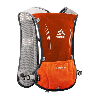 Aonijie Hydration Backpack Running Vest 5L - ORANGE (Vest Only)