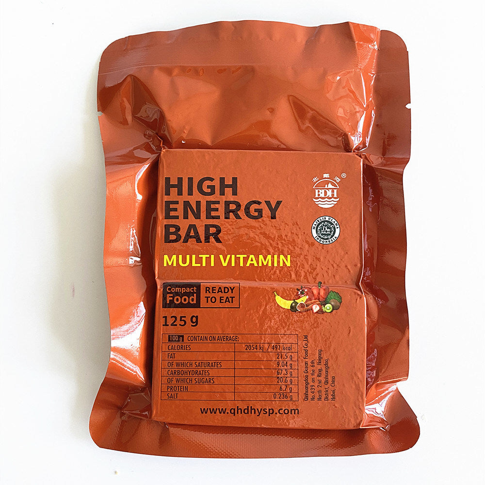 High Energy Bar 125g x 12pcs (1 Box) - Exp. Date June 2043 - MULTI VITAMIN