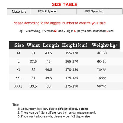 MEN'S COMPRESSION RUNNING SHORTS - BLACK (POLYESTERSOFT FABRIC) with 2 pockets