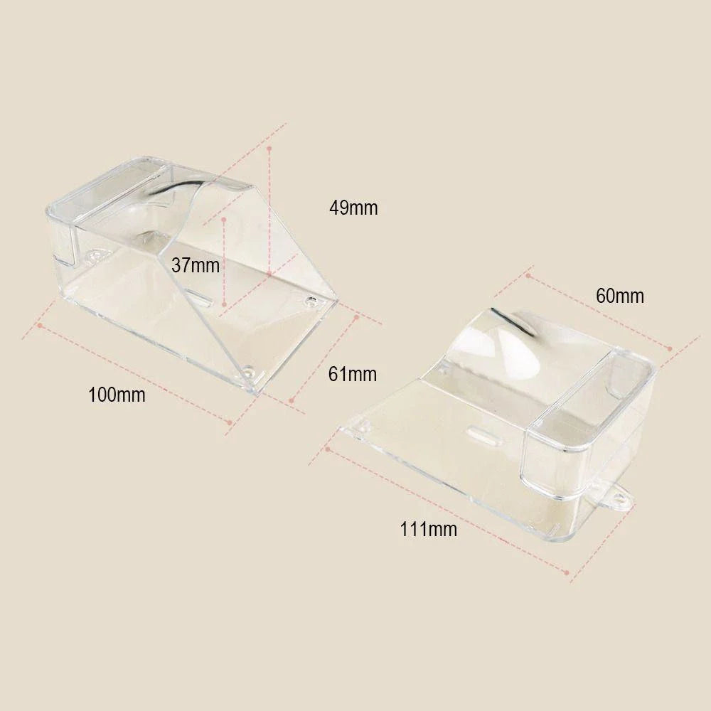 Waterproof Outdoor Cover for Home Door Wireless Doorbell - Transparent