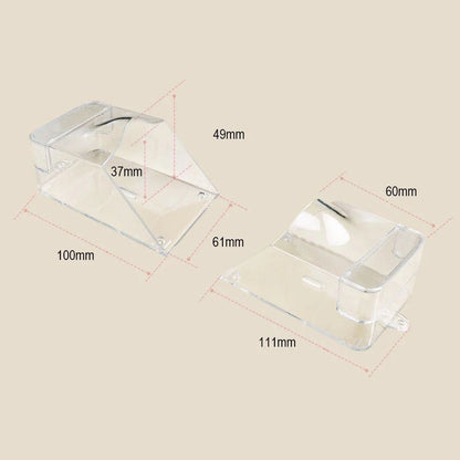 Waterproof Outdoor Cover for Home Door Wireless Doorbell - Transparent
