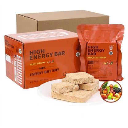 1 CASE - High Energy Bar - 9 Boxes x 12pcs - Exp. Date 2044 - MULTI VITAMIN