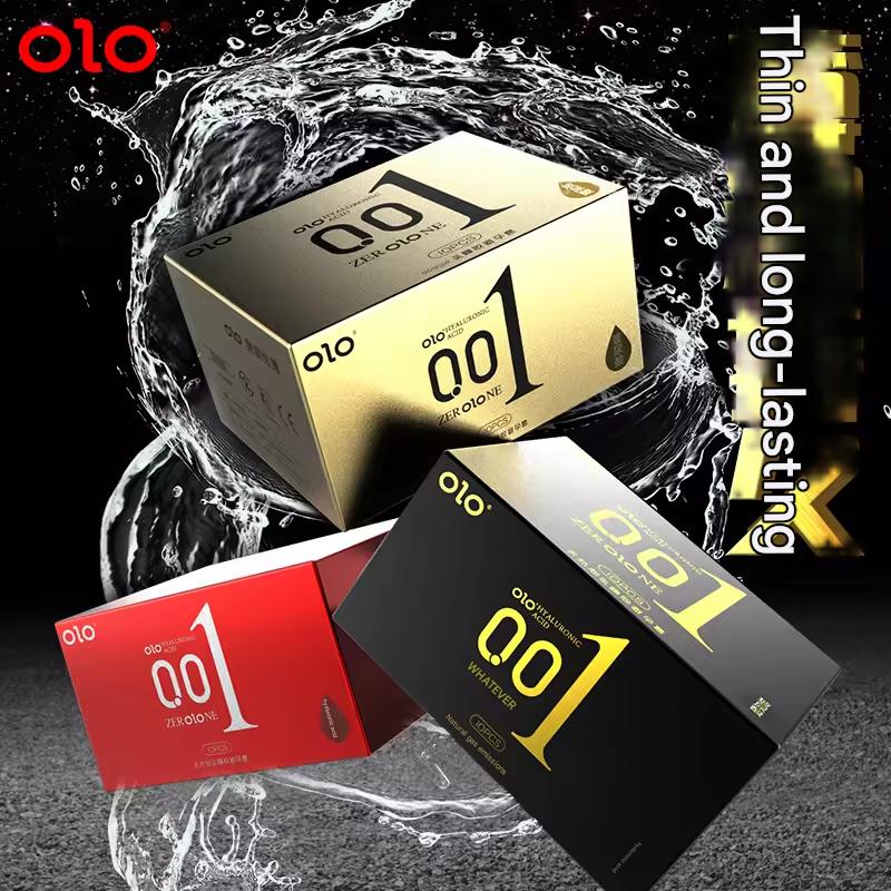 OLO ULTRATHIN 001 CONDOMS - 10pcs