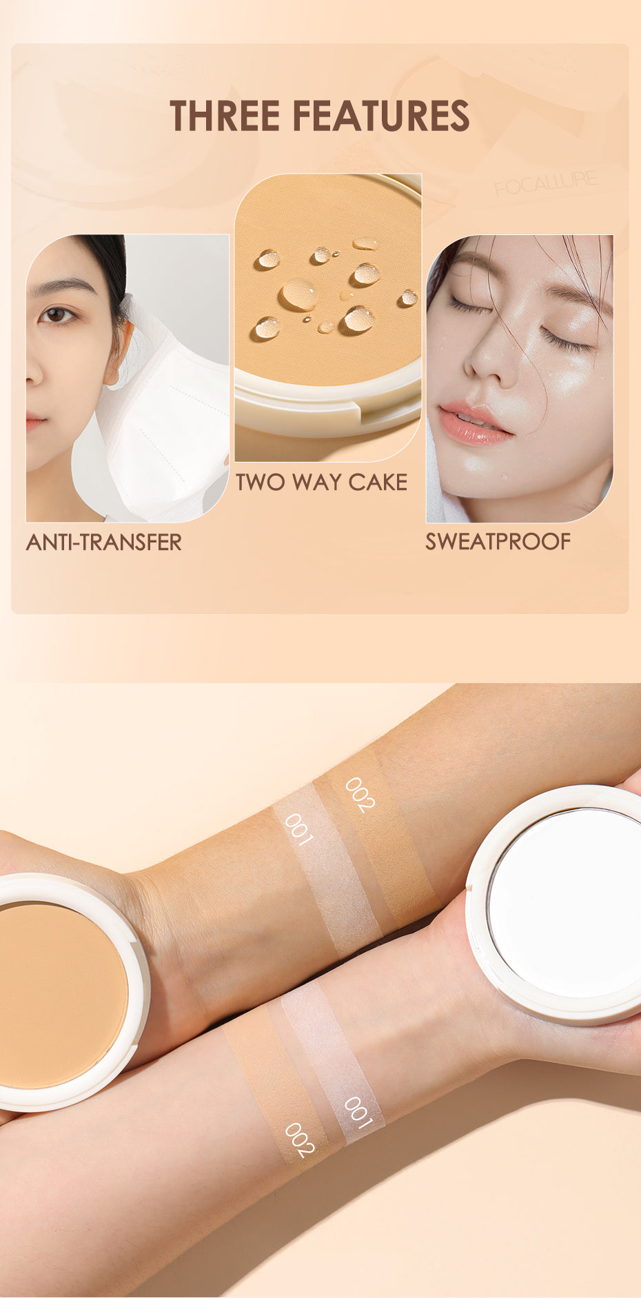 Focallure Oil Control Stay-matte Powder - FA236